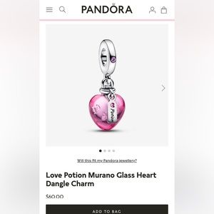 Pandora love potion charm